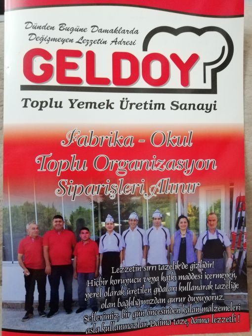  geldoy yemek fabrikası çubuk akyurt saray pursaklar ankara