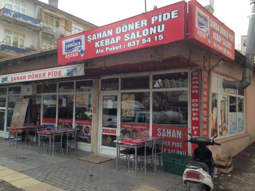  şahan pide döner kebap salonu çubuk