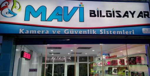  mavi bilgisayar çubuk